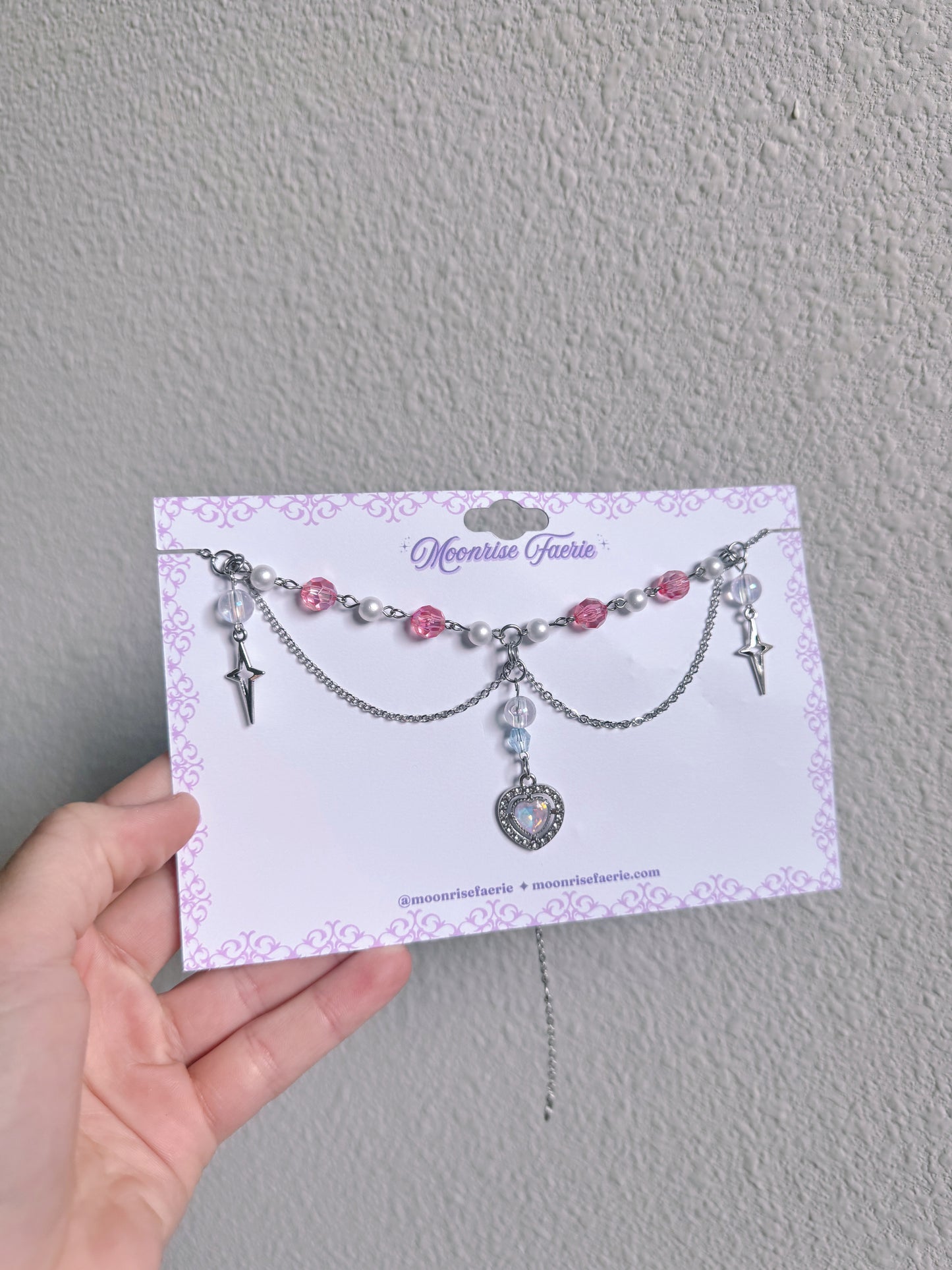 Pastel Heart Necklace