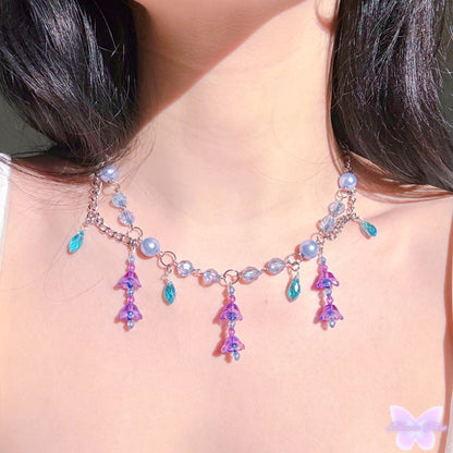 Night Orchid Necklace