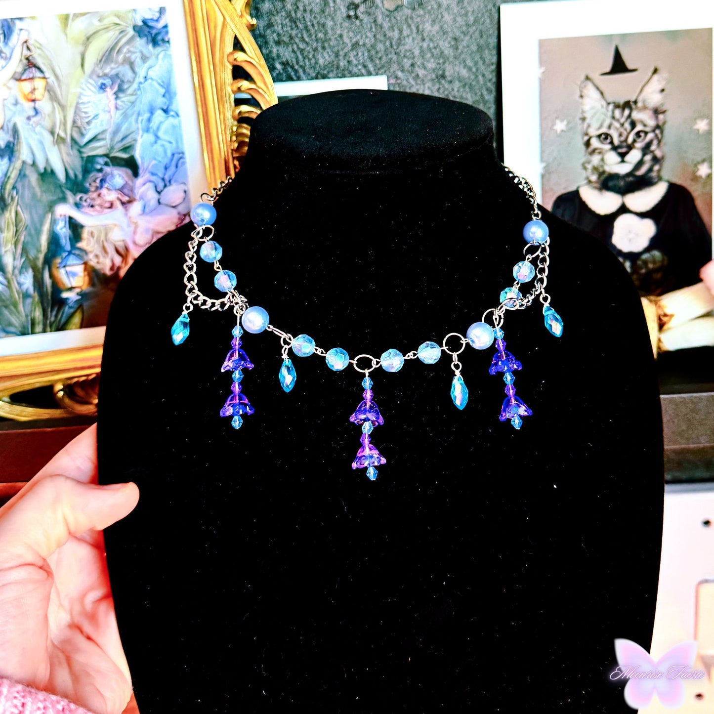 Night Orchid Necklace