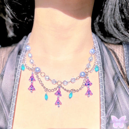 Night Orchid Necklace