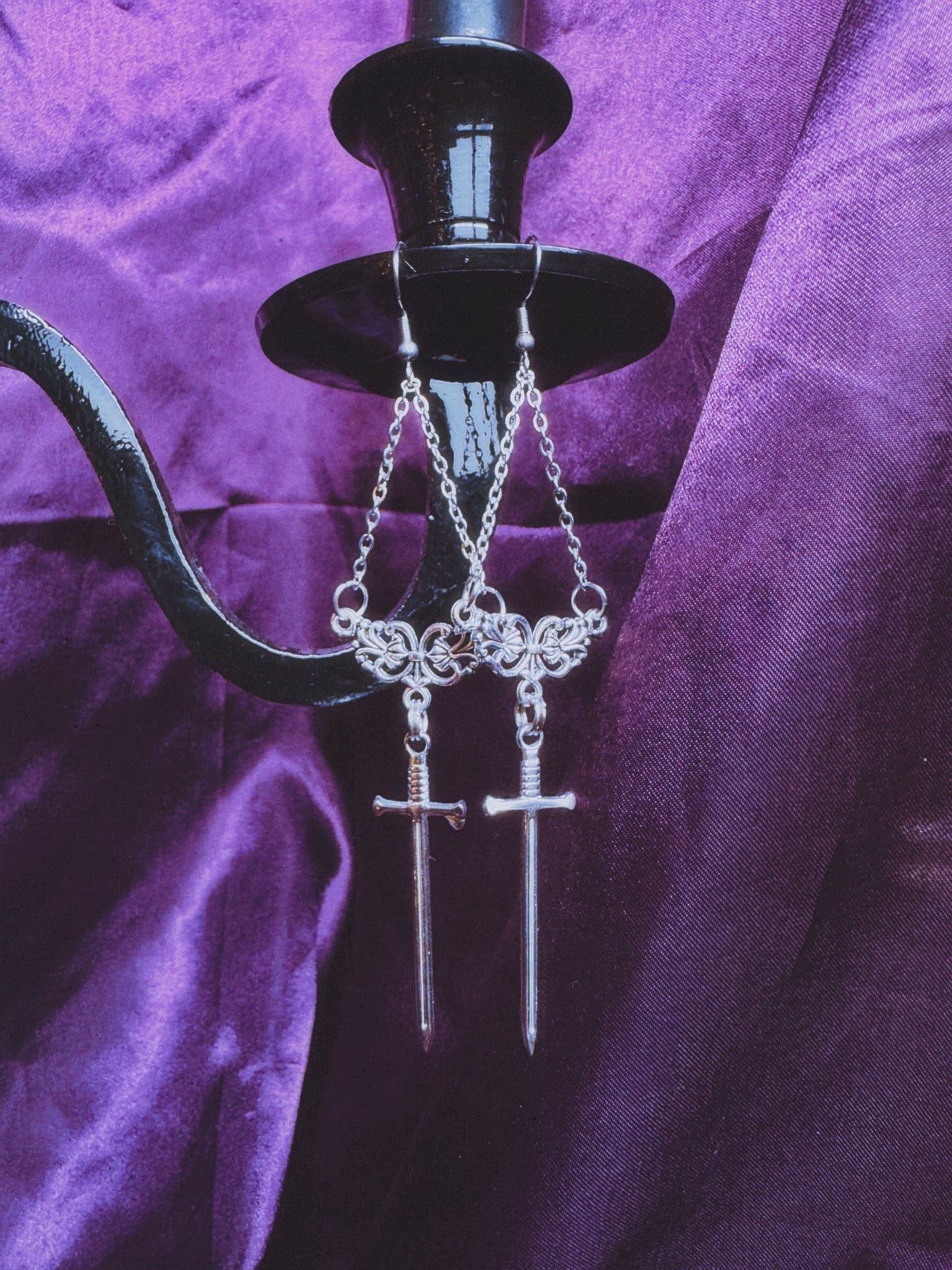Baroque Sword Earrings
