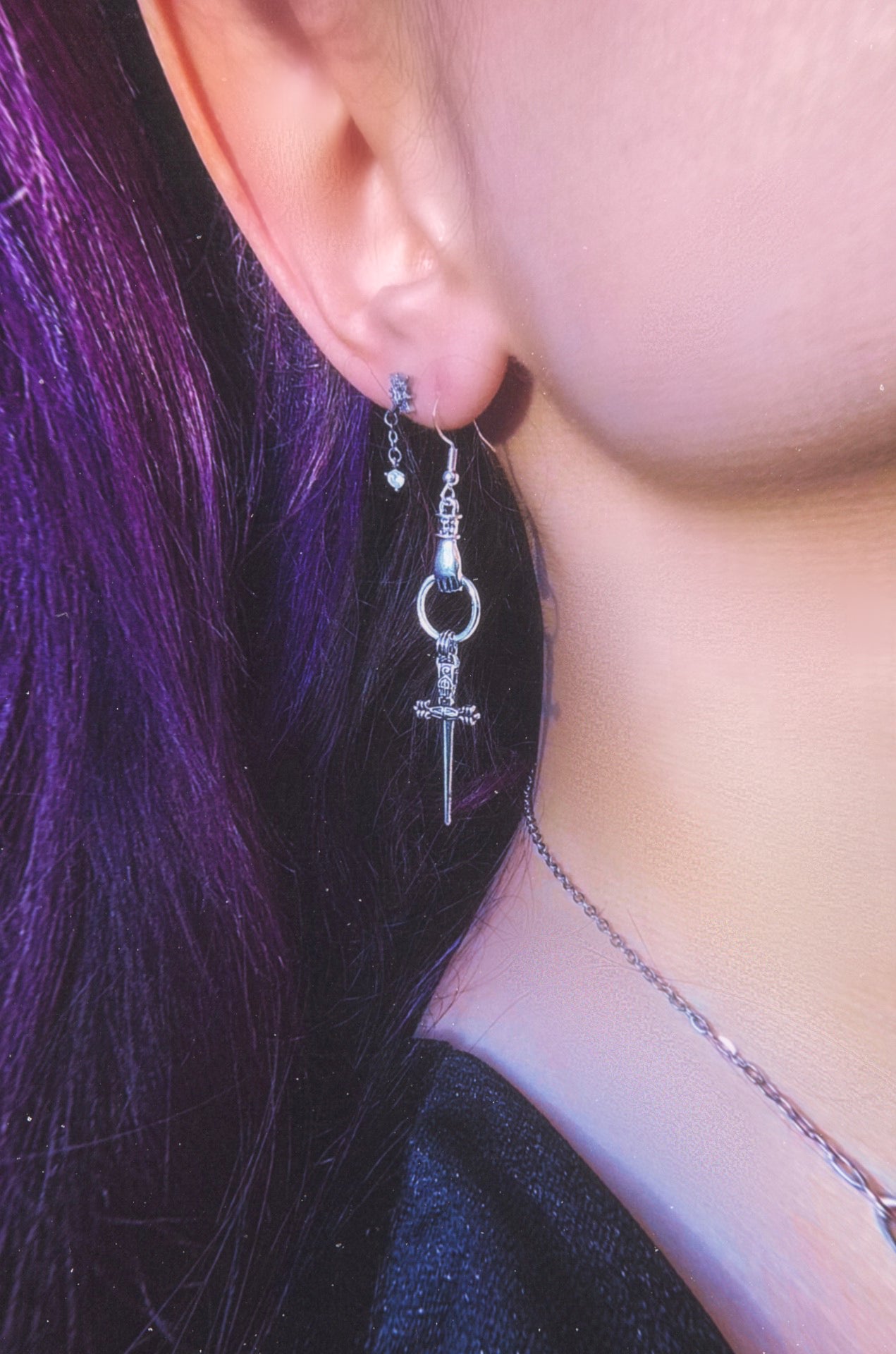 Dagger's Oath Earrings