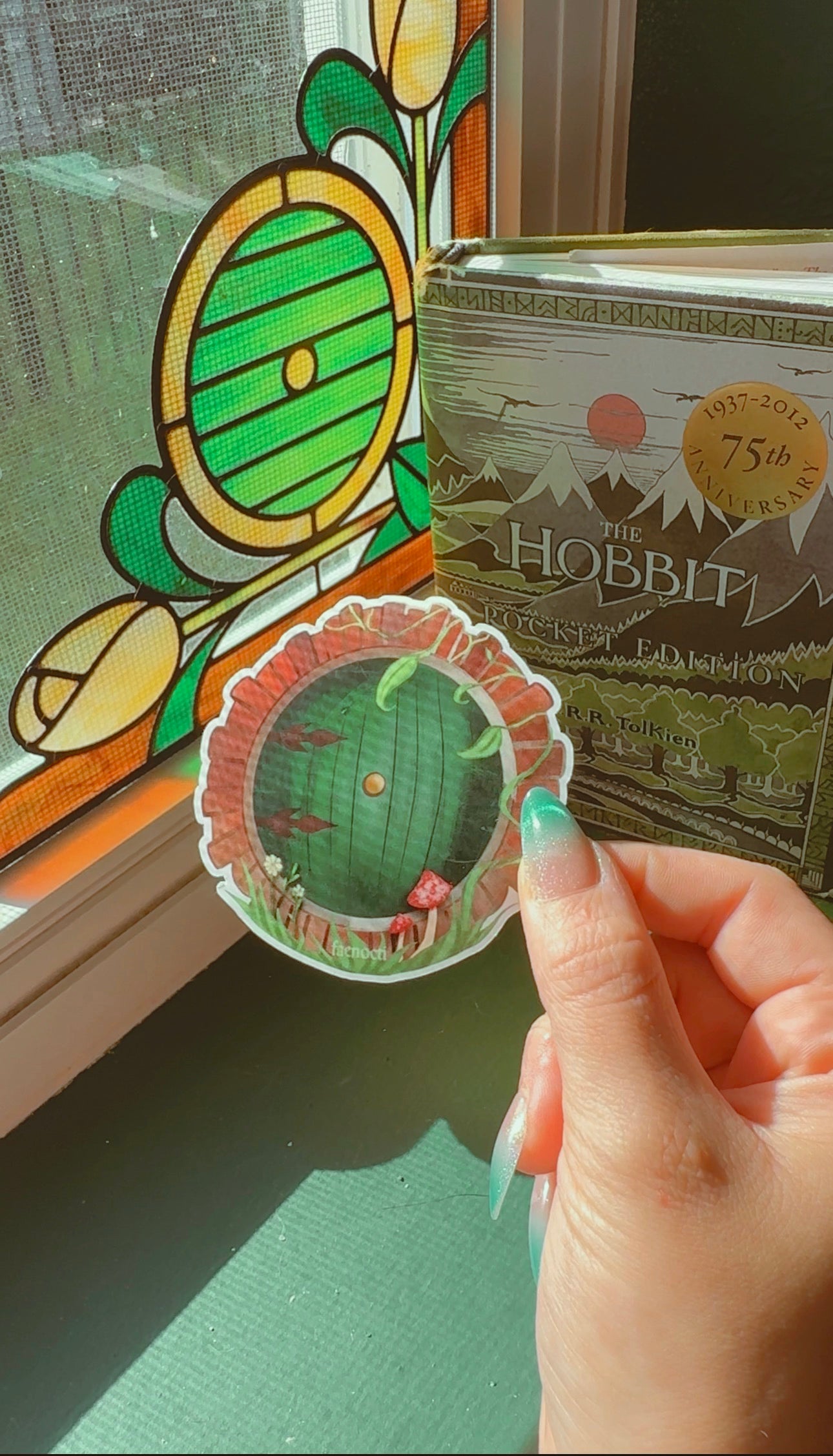 Hobbit Door Sticker